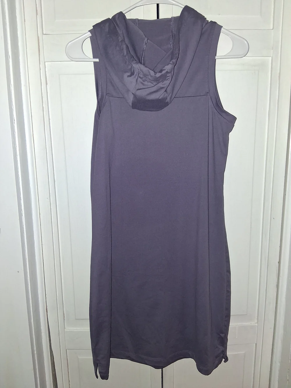 Kyodan Sleeveless Hooded Tunic in Light Lavender - Picture 7 of 9